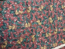 1 Yard 44" Wide Cotton Fabric Misteltoe Mountain Thimbleberries by RJR