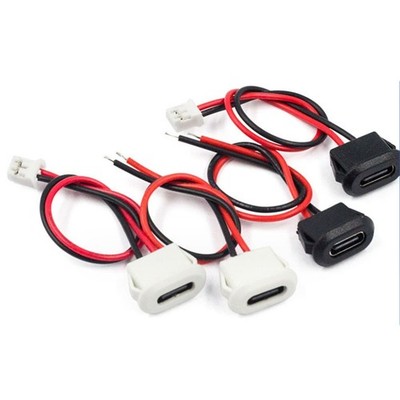 Type-C Connector 3A High Current Jack Female Type-C Jack Port Practical