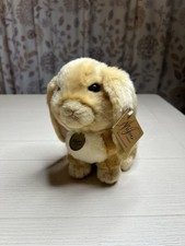 Miyoni By Aurora “ Lop Eared Rabbit “ Soft Plush Animal With Tags 9”