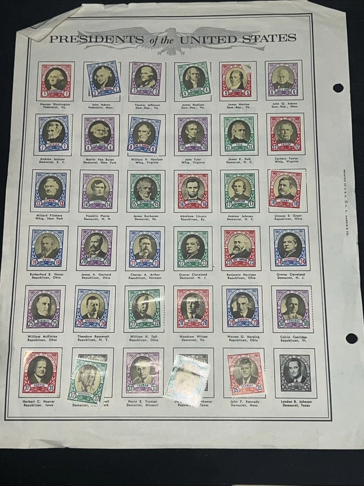 Lote de estampillas vintage de Estados Unidos Foto 3 de 4