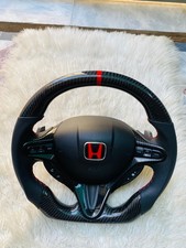 Carbon Fiber Steering Wheel For Honda Civic FD2/FN2 2006-12