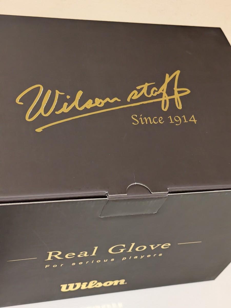 Gant De Baseball Wilson Staff, Intérieur, 11.75 Pouces, Cuir PRO STOCK, Fabriqué Au Japon