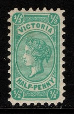 Australia Victoria 1901 ½d Half Penny (wmk upright) SG376 MLH