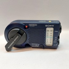 Sony ICF-B200 Wind Up AM/FM Power Generator Portable Radio w/ Beacon