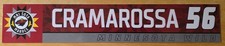 Joseph Cramarossa #56 Minnesota Wild 2022/23 Native American Used Locker Plate