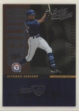 2005 Donruss Leather & Lumber Hitters Inc 1879/2000 Alfonso Soriano #HI-2 y0i
