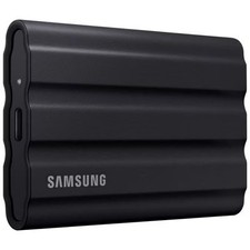 SAMSUNG T7 1TB USB-C Portable Rugged Solid State Drive - Black (MUPE1T0SAM)