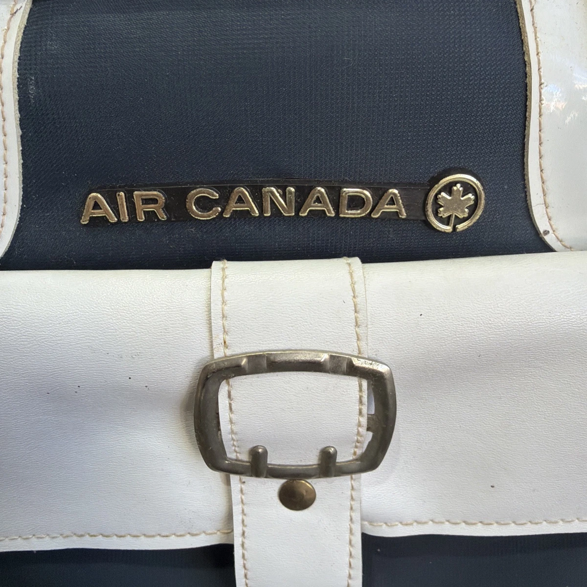 AIR CANADA Vintage Carry On Bag 1976 Montreal Olympics
