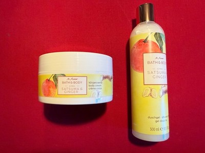 M.Asam Bath & Body Satsuma Ginger Cream 2tlg Neu