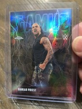 2026 Topps Chrome WWE DAMIAN PRIEST Gamut SSP CASE HIT Refractor #GAM-7