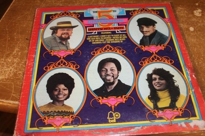 THE 5TH DIMENSION GREATEST HITS ON EARTH STEREO  RECORD ALBUM    DAMAGED COVER