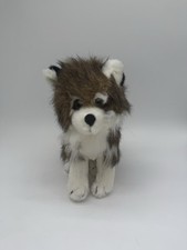 Classic Toy Inc 1991 Wolf Plush Stuffed Animal 12" Husky Dog