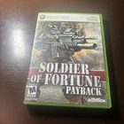 Soldier of Fortune: Payback (Microsoft Xbox 360, 2007) - Clean Disk - Complete