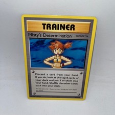 Misty's Determination #108 Prices | Pokemon Evolutions | Pokemon Cards