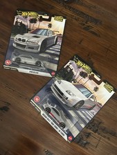 Hot Wheels 2026 Premium Boulevard Nissan 300ZX Twin Turbo and BMW M3  Lot Of 2 