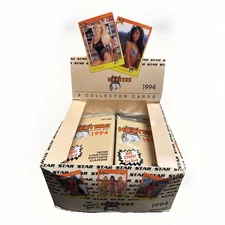 Hooters Calendar Girls 1994 Trading Cards Single Pack  From Sealed Box.