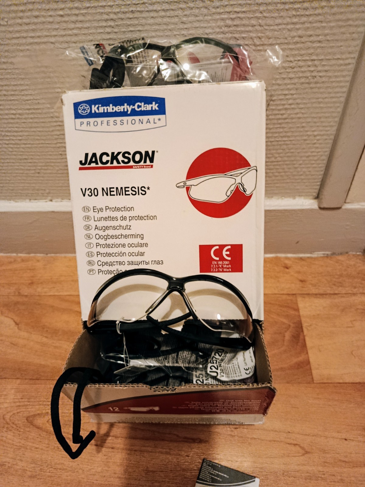 Lunette de protection V30 Jackson pour éviter la buée et travailler en sécurité