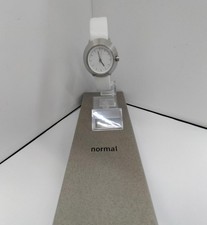 Normal F31-01 Quartz Ladies Watch Stainless Steel Leather Strap Used