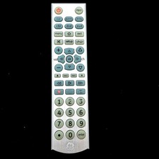 GE Universal Remote Control 33712 CL4 Silver ...