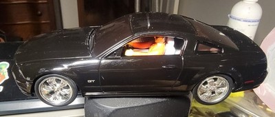 1/32 Carrera Evolution Ford Mustang GT Slot Car 27133 USED RARE!! spinner wheels