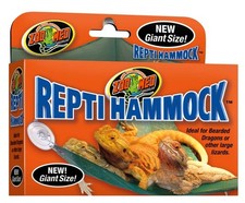 Zoo Med Reptile Hammock Giant For Bearded Dragons  Other Large Lizards - 4 Pack