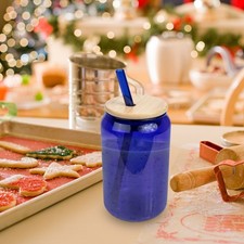 1set Heat-resistant Glass Cup Beer Can Shaped Cup Drinking Glass Portable Glass