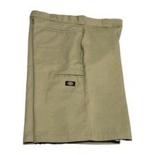 Dickies 13" Loose Fit Multi-use Pocket Work Shorts Khaki Men's Size 36