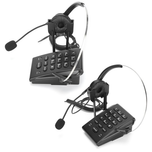 Ht700 Telefon przewodowy z zestawem słuchawkowym Telefon call center z Omnidire URS - Zdjęcie 7 z 22