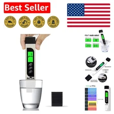 Professional 3-in-1 TDS Water Tester with Carrying Case - Safe Drinking Water