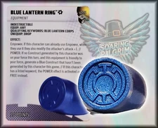 DC Heroclix BLUE LANTERN  RING - s005 - EQUIPMENT Lantern Legacy Set