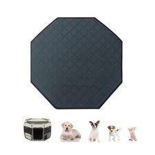 Dog Playpen Mat, Washable Pee Pad for Octagon Puppy Whelping Pading... Fast Ship