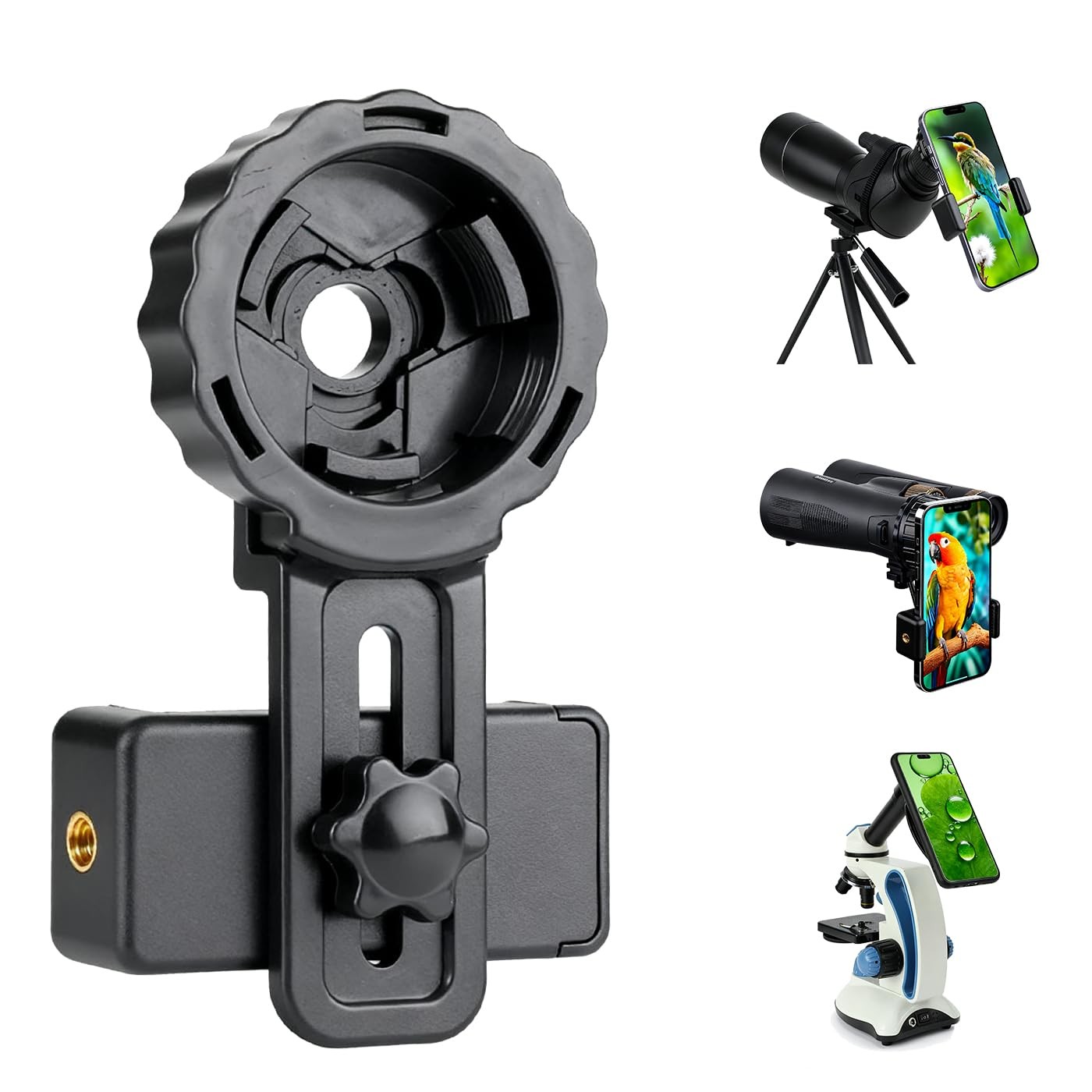Telescope Phone Adapter Binocular Photo Adapter for Android 
