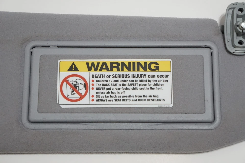 Mercedes-Benz Clase S CL 2000-06 parasol lateral del pasajero gris W220 OEM Foto 3 de 4