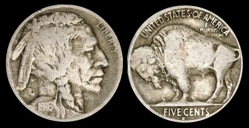 1916-D 5C Buffalo Nickel F (1)