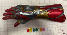 Marvel Legends Avengers Iron Man Nano Gauntlet Electronic Fist  STONES Works 6
