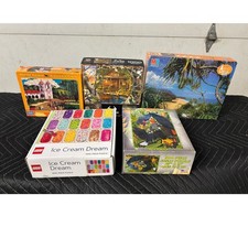 5 pc jigsaw puzzle bundle