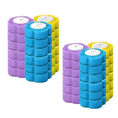 Disposable Brush with Holder & Refill Heads - Hygienic Sanitary Toilet Cleane...