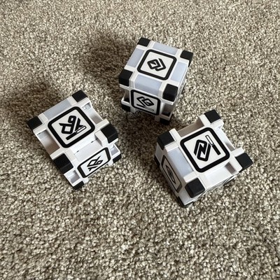 Lot of 3 Anki Cozmo Robot (Cosmo) Replacement Cube Blocks ONLY (No Batteries)