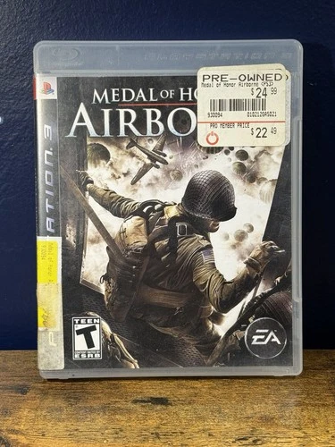 Medal of Honor: Airborne PS3 Sony PlayStation 3 CIB Complete In Box