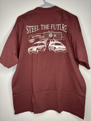 VTG 90s GM ''Steel The Future'' Parma OH T-Shirt Men s XL Single Stitch USA Alore