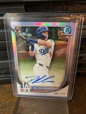 Dalton Rushing 2025 Bowman Chrome Refractor Auto /499 Rookie