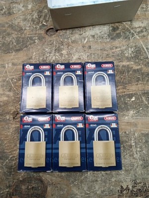 ABUS 83/45 Less Cylinder S2 Lot Of 6