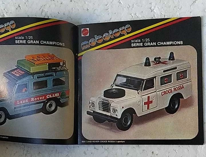 mebetoys mattel vecchia brochure vintage modellini auto scala 1/25 1/43 anni 70 - Immagine 3 di 4