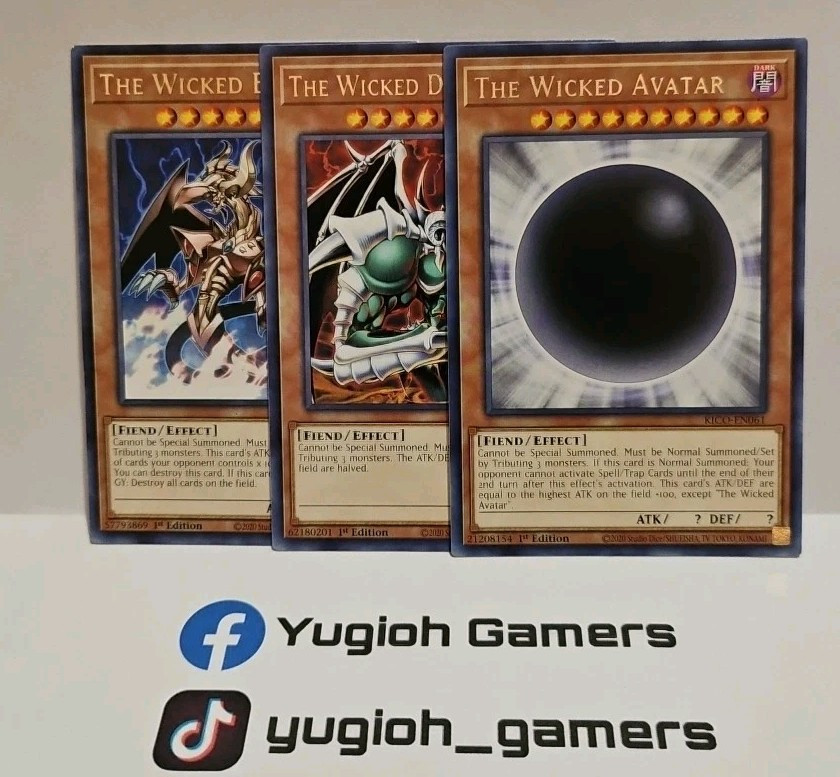 the wicked avatar yugioh card Yugioh The Wicked Avatar JUMP-EN017 Limited Edition Ultra Rare Near Mi main image 0
