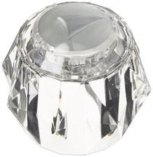 Durable Acrylic Faucet Handle for Delta Monitor Tub Shower Clear 2 3 16 in