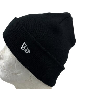 New Era Knit Basic Black Beanie Adults One size fits most Winter