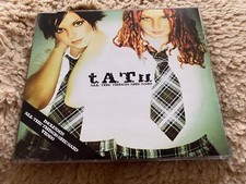 TATU - ALL THE THINGS SHE SAID - 4 TRACK CD SINGLE - T.A.T.U