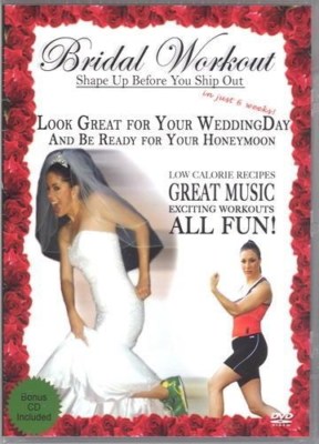BRIDAL WORKOUT BRIDES WEDDING EXERCISE DVD SHAPE UP BEFORE YOU SHIP OUT NEW