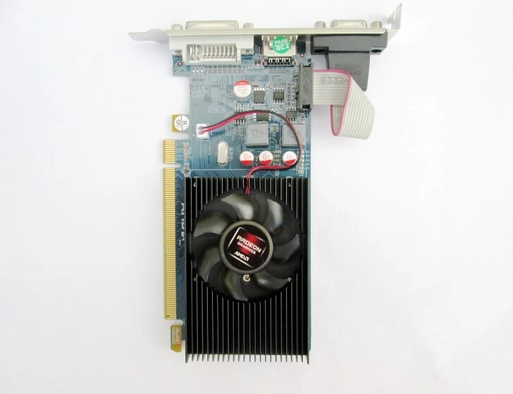 Amd HD 7450 2GB DDR3 DVI HDMI VGA PCI Graphics card - Image 4 of 4