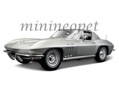 1965 Chevrolet Corvette Sting Ray Coupé (C2) Gris 1:18 Maisto 31640